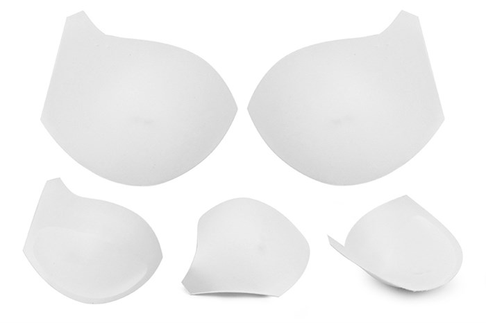 Чашечки корсетные TBY-10.01 с эффектом push-up р.90 цв. белый (2 пары) - фото 245919