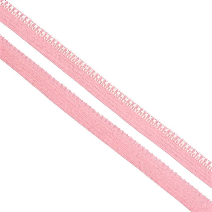Резинка TBY бельевая (ажурная) 10мм арт.FB03134 цв.F133 (16) розовый  уп.10м - фото 247741
