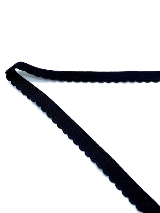 Резинка бельевая отделочная 15мм арт.KBO-15 цв.черный уп.10м - фото 250157