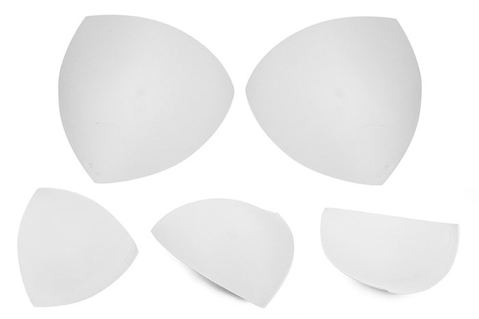 Чашечки корсетные TBY-07.01 с равномер. наполнением р.14 цв. белый (2 пары) - фото 250163