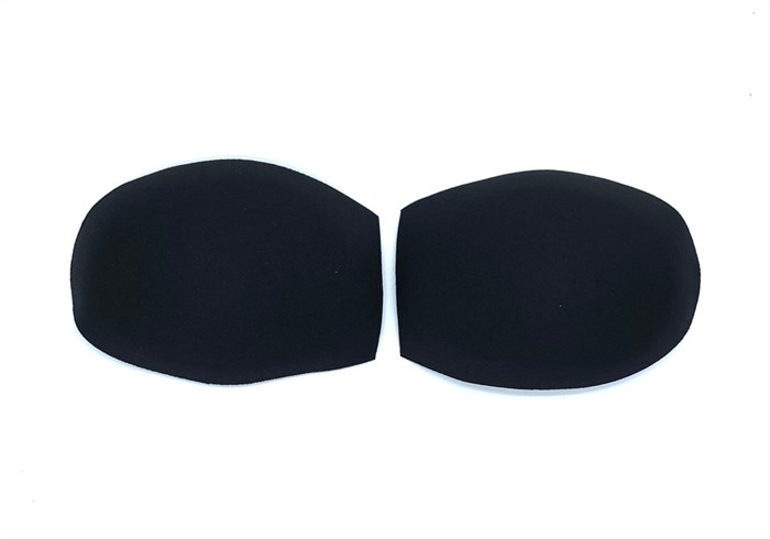 Чашечки корсетные без уступа TBY-D5 с равномер. наполнением р.XS цв.черный (2 пары) - фото 250166
