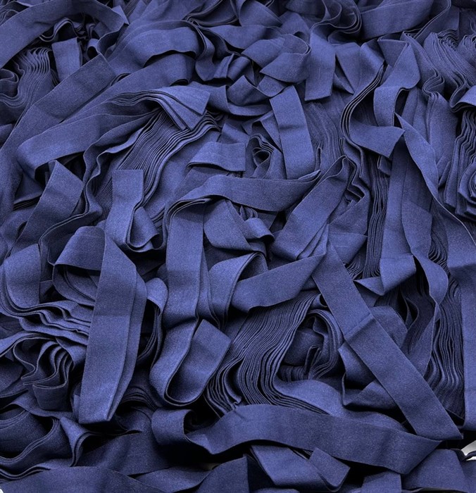 Резинка бельевая (окантовочная матовая) арт.KBM шир.20мм цв.11 темно-синий уп.10м - фото 251257