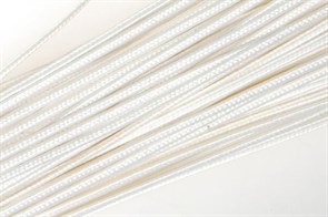 Шнур отделочный 'сутаж'  арт.1с13  1,8мм  цв. 03 белый упак.20м