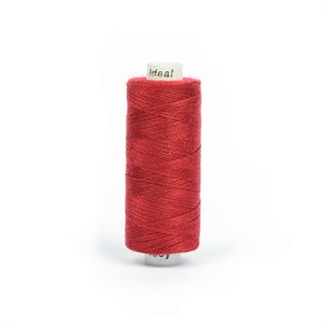 Нитки бытовые IDEAL 40/2 366м 100% п/э, цв.183 бордовый 245277