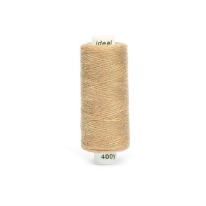 Нитки бытовые IDEAL 40/2 366м 100% п/э, цв.539 бежевый 245626