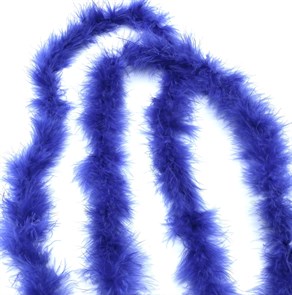Боа-пух арт.BPKE-11gr цв.26 синий (2 шт по 2м)