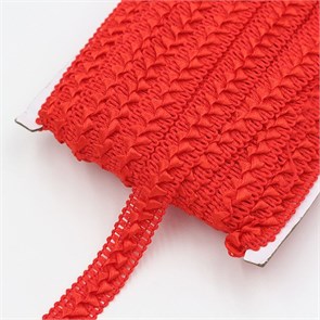 Тесьма Самоса арт.TSK шир.18мм цв.красный уп.25м 306213