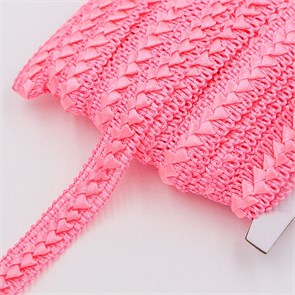 Тесьма Самоса арт.TSK шир.18мм цв.ярко-розовый уп.25м 306216