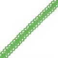 Тесьма вязаная TBY-6307-1.08 шир.20мм цв.08 зеленый уп.9,14м - фото 177431