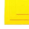 Фетр листовой жесткий IDEAL 1мм 20х30см арт.FLT-H1 уп.10 листов цв.643 желтый - фото 243974