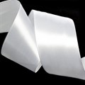 Лента атласная 2" (50мм) цв.3001 белый IDEAL уп.27,4 м - фото 245042