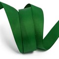Лента Ideal репсовая в рубчик шир.25мм цв. 587 тем.зеленый уп.27,42м - фото 245722