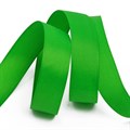 Лента Ideal репсовая в рубчик шир.25мм цв. 579 (119) ярк.зеленый уп.27,42м - фото 245723