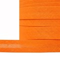 Косая бейка хлопок TBY арт.CB15 шир.15мм цв.F158 оранжевый уп.132 м - фото 245805