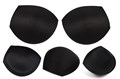Чашечки корсетные TBY-01.03 с эффектом push-up р.80 цв. черный (2 пары) - фото 245935