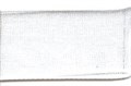 Лента капрон (органза) IDEAL шир.12мм цв.1001 белый уп.27,4 м - фото 246120