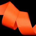 Лента Ideal репсовая в рубчик шир.50мм цв. 600 (051) флуор.оранжевый уп.27,42м - фото 246410