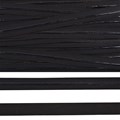 Резинка с силиконом TBY-61002 10мм цв.F322 черный уп.10м - фото 246535