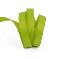 Лента Ideal репсовая в рубчик шир.12мм цв. 548 (146) зеленый киви уп.27,42м - фото 246671