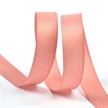 Лента Ideal репсовая в рубчик шир.12мм цв. 161 розовый уп.27,42м - фото 246685