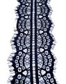 Кружево "реснички" арт.KRK-60002 шир.105мм цв.черный уп.3м - фото 247581