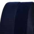 Лента липучка TBY пришивная кач.B шир.25мм цв.F330 т.синий уп.25м (пара) - фото 248265