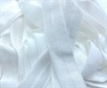 Резинка бельевая (окантовочная блестящая) арт.KBB-20W шир.20мм цв.белый  уп.25м - фото 248321