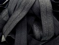 Резинка бельевая (окантовочная блестящая) арт.KBB-20B шир.20мм цв.черный  уп.25м - фото 248324