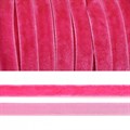 Лента бархатная арт.TBY.LB1027 нейлон шир.10мм цв.ярко-розовый уп.20м - фото 248734