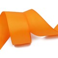 Лента Ideal репсовая в рубчик шир.38мм цв. 668 оранжевый уп.27,42м - фото 248831