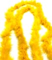 Боа-пух арт.BPKE-11gr цв.45 темно-желтый (2 шт по 2м) - фото 250095