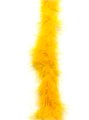 Боа-пух арт.BPKE-11gr цв.45 темно-желтый (2 шт по 2м) 305388 - фото 250096