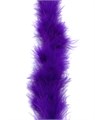Боа-пух арт.BPKE-11gr цв.15 темно-фиолетовый (2 шт по 2м) 305378 - фото 250122