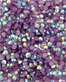 Стразы холодной фиксации арт.SNAK SS-12 (3 мм) цв.фиолетовый AB упак.2000 шт. 305813 - фото 250857