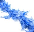 Боа-перо 40 гр арт.BOAPK40 цв.голубой (190 см) - фото 250961