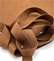 Лента киперная 20 мм хлопок арт.LKK цв.53 светло-коричневый уп.45м 305949 - фото 251090