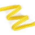 Тесьма TBY Шанель плетеная шир.12мм 0384-0016 цв.143 желтый уп.18,28м 306068 - фото 251399